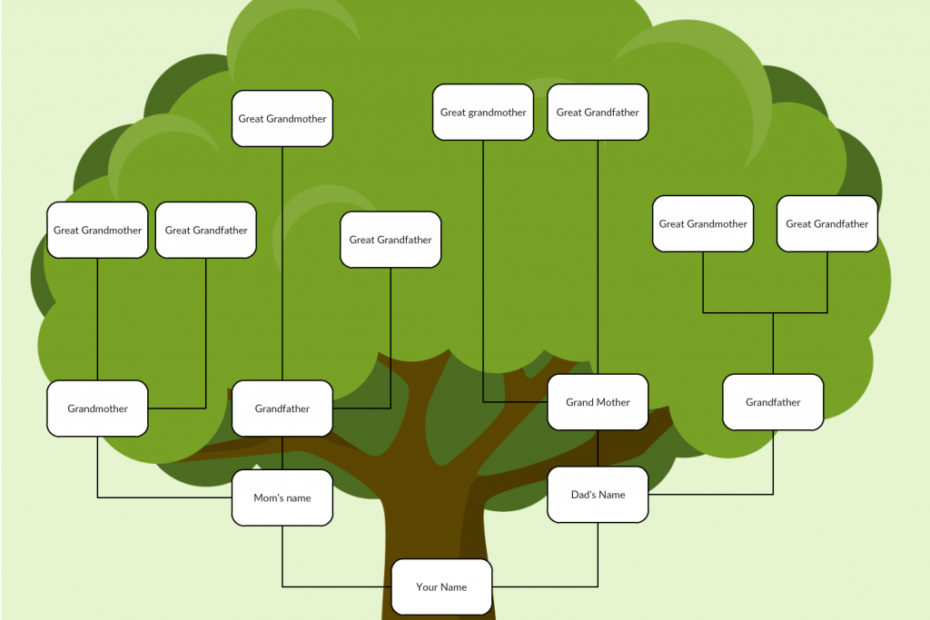 Family Tree Examples To Easily Visualize Your Family History