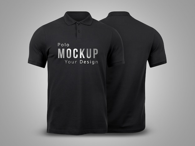 Polo Shirt Mockup - Free Vectors & Psds To Download