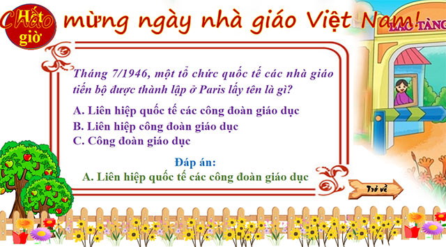 Mẫu Powerpoint Tìm Hiểu Lịch Sử Ngày 20/11 Trò Chơi Tìm Hiểu Ngày Nhà Giáo  Việt Nam 20/11 - Trung Tâm Ngoại Ngữ Ilc - Blog Giáo Dục