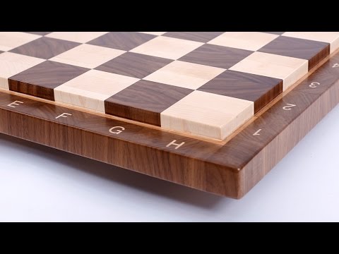 Making An End Grain Chessboard - Youtube