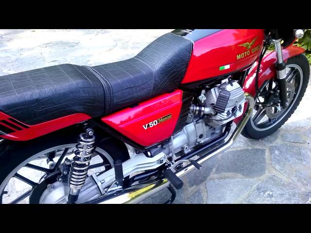 Moto Guzzi V50 Monza - Youtube