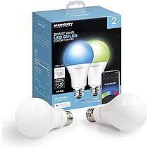 Merkury Innovations A21 Smart Color Light Bulb Easy Setup Installation -  Youtube